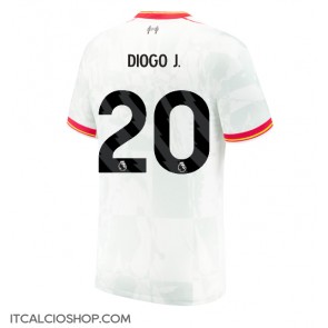 Liverpool Diogo Jota #20 Terza Maglia 2024-25 Manica Corta